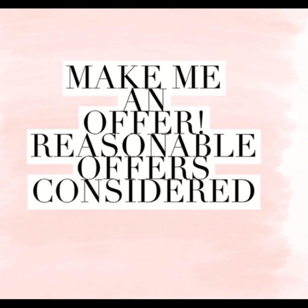 Reasonable offers considered. Bundle  and save